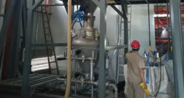 橡胶厂炭黑密相气力输送系统