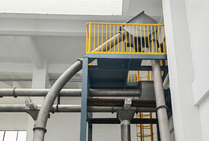 小苏打管链输送系统