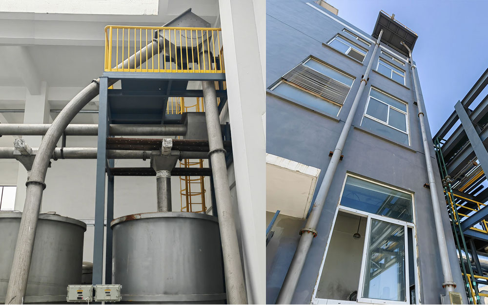 管链垂直提升输送