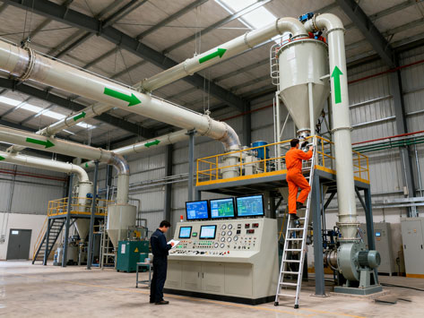 气力输送系统现代工业“隐形传送带”