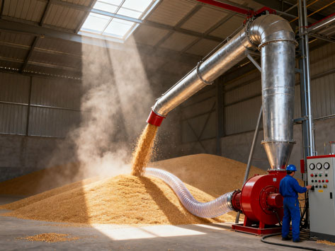 气力输送技术最早应用于哪个行业